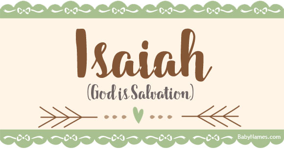 Thursday’s With Isaiah