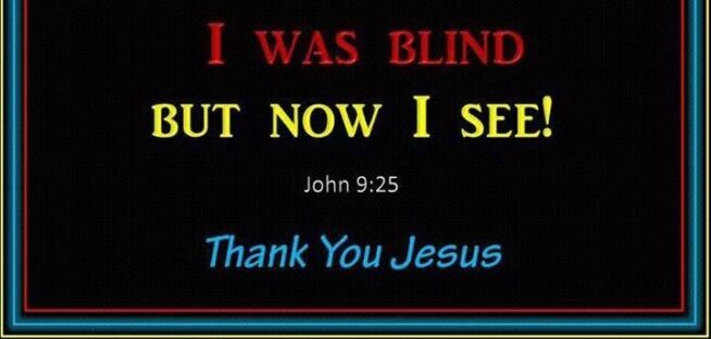 Sunday Preview-He Can See!